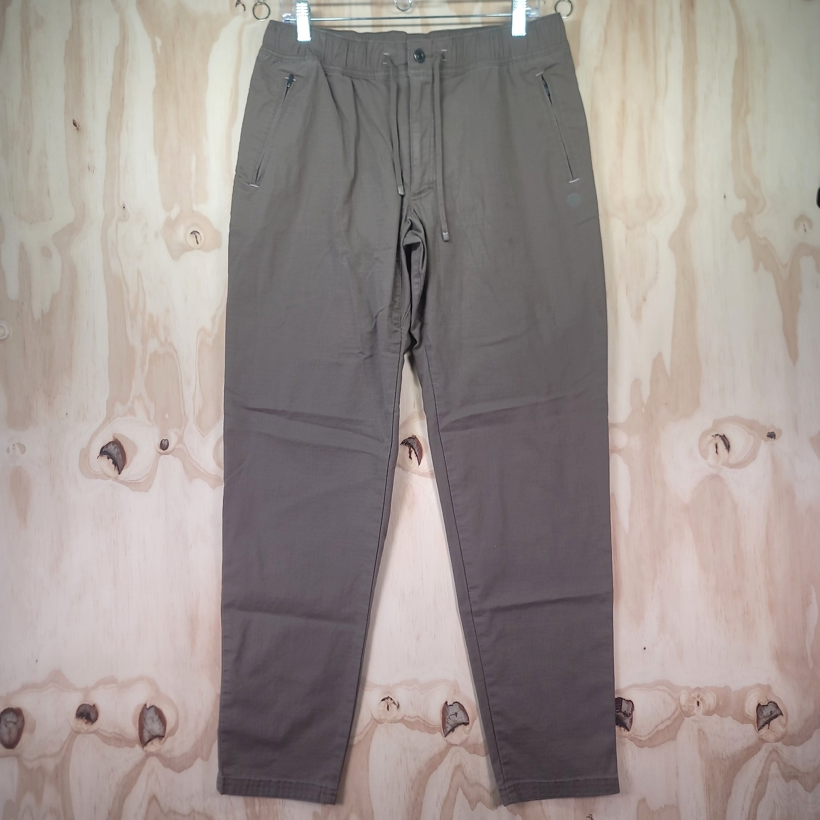 Ll Bean Pants Mens M 34 Brown Explorer Ripstop Jogger Casual Outdoor Preppy